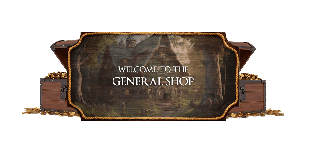 An image for our general shop-page, with our old wolf logo