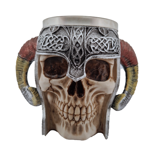 Picture of our Skeleton mug 'Thorne the Fallen'