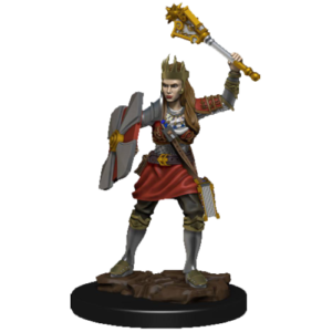 image of D&D Icons of the Realms Premium Human Cleric Miniature (pre-painted)