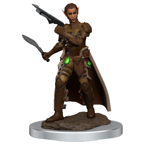 image of D&D Icons of the Realms Premium Shifter Rogue Miniature (pre-painted)