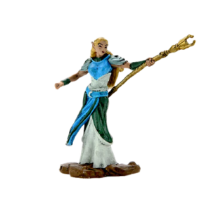 image of D&D Icons of the Realms Premium Elf Sorcerer Miniature (pre-painted)