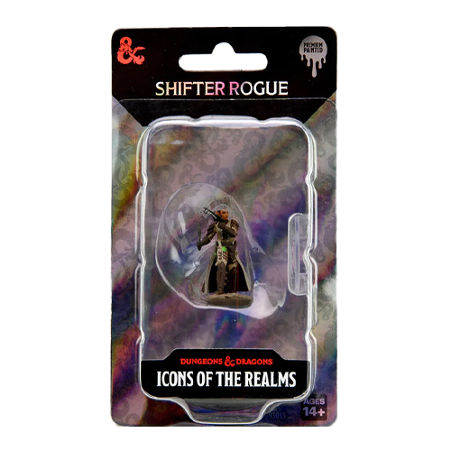 image of D&D Icons of the Realms Premium Shifter Rogue Miniature (pre-painted)