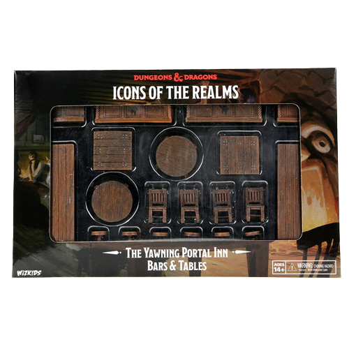 image of D&D Icons of the Realms The Yawning Portal Inn - Bars & Tables Miniatures (pre-painted)