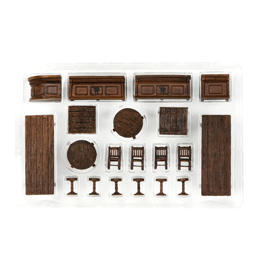 image of D&D Icons of the Realms The Yawning Portal Inn - Bars & Tables Miniatures (pre-painted)