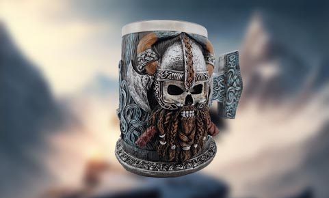 This is a picture of our mug Brownbeard's Tankard, it's on the featured category for this month.