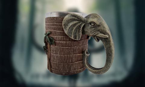 This is a picture of our mug The Mighty Mammoth, it's on the featured category for this month.